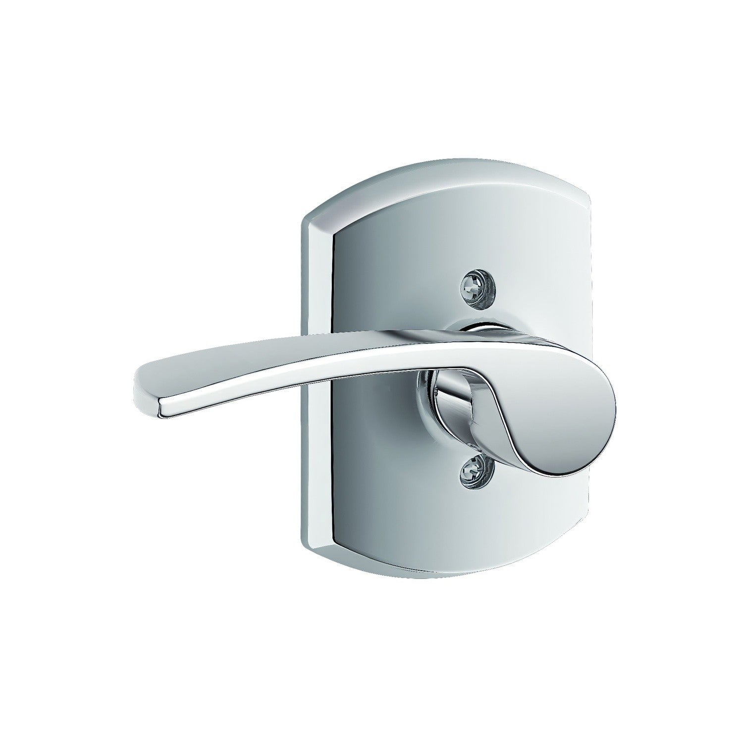 Schlage F170MER-GRWRH Merano with Greenwich Rose Right Hand Dummy Door Lever.