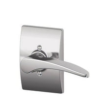 Schlage F170-MNH-CEN-RH F-Series Manhattan Right Hand Dummy Door Lever