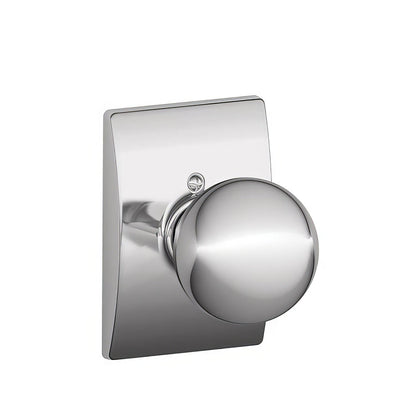 Schlage F170ORB-CEN Orbit with Century Rose Dummy Door Knob.