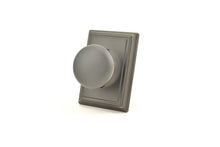 Schlage F170PLY-ADD Plymouth with Addison Rose Dummy Door Knob.