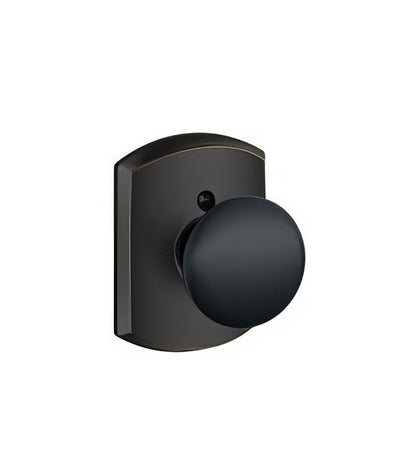 Schlage F170PLY-GRW Plymouth with Greenwich Rose Dummy Door Knob