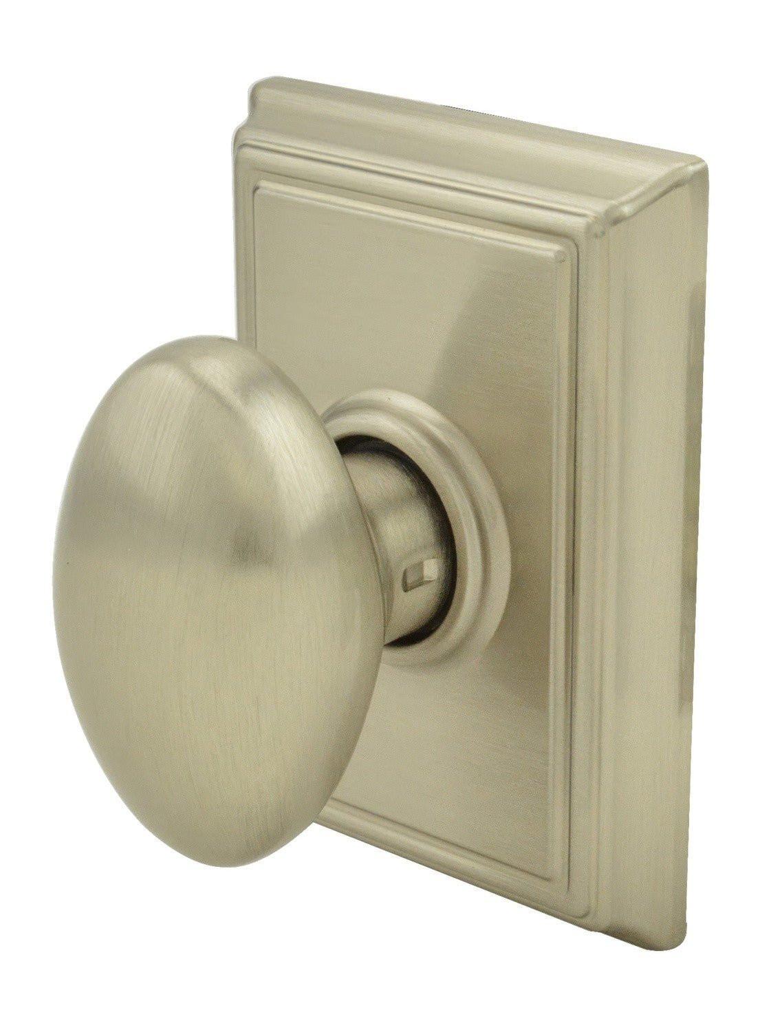 Schlage F170SIE-ADD Siena with Addison Rose Dummy Door Knob