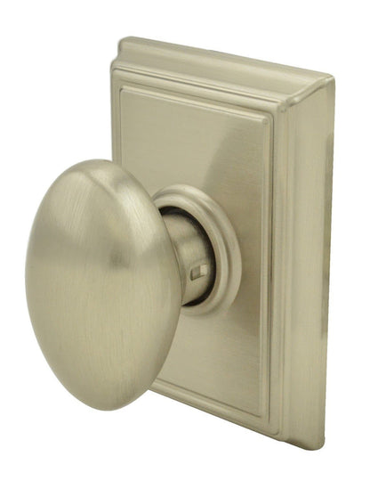 Schlage F170SIE-ADD Siena with Addison Rose Dummy Door Knob