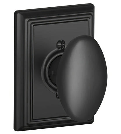 Schlage F170SIE-ADD Siena with Addison Rose Dummy Door Knob