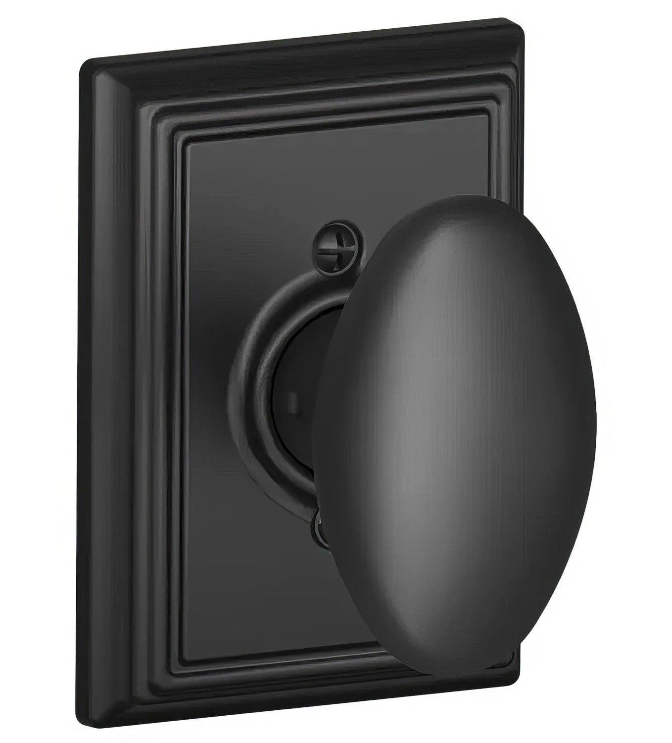 Schlage F170SIE-ADD Siena with Addison Rose Dummy Door Knob