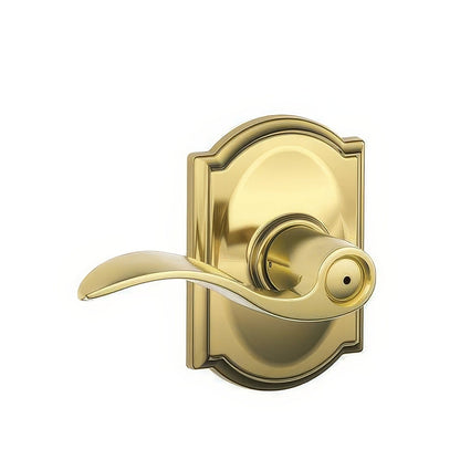 Schlage F40-ACC-CAM F-Series Accent Privacy Door Lever
