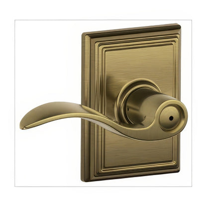 Schlage F40-ACC-ADD F-Series Accent Privacy Door Lever