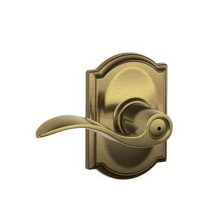 Schlage F40-ACC-CAM F-Series Accent Privacy Door Lever