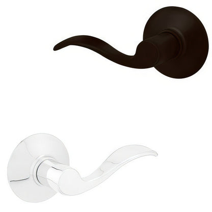 Schlage F40-ACC-LH F-Series Left Hand Accent Series Split Finish Privacy Door Lever