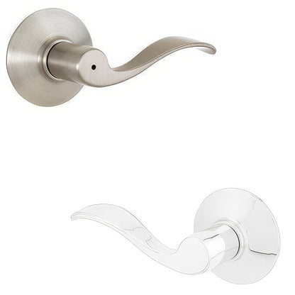Schlage F40-ACC-RH F-Series Right Hand Accent Split Finish Privacy Door Lever