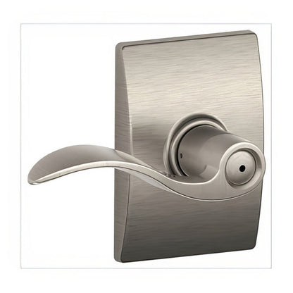 Schlage F40-ACC-CEN F-Series Accent Privacy Door Lever