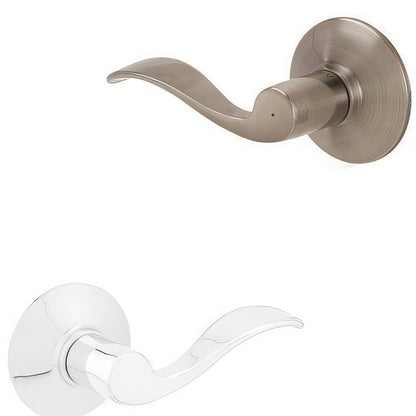 Schlage F40-ACC-LH F-Series Left Hand Accent Series Split Finish Privacy Door Lever