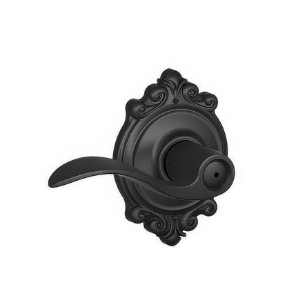Schlage F40-ACC-BRK F-Series Accent Privacy Door Lever