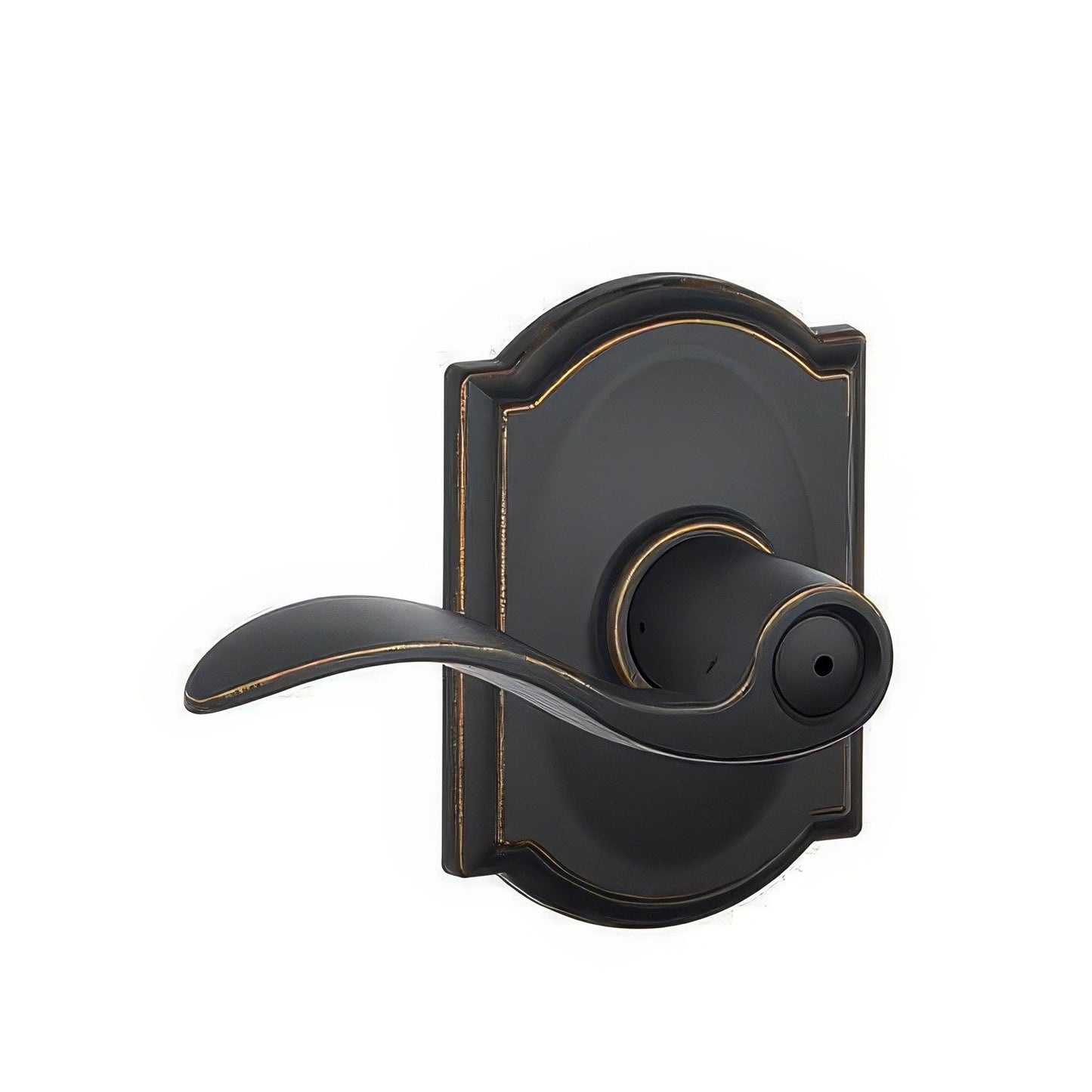 Schlage F40-ACC-CAM F-Series Accent Privacy Door Lever