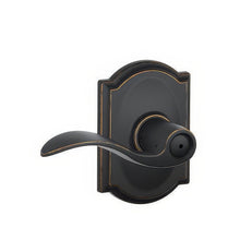 Schlage F40-ACC-CAM F-Series Accent Privacy Door Lever