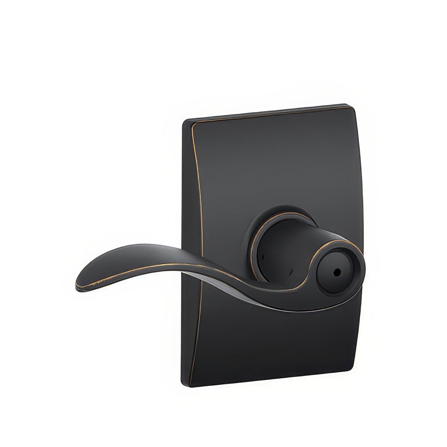 Schlage F40-ACC-CEN F-Series Accent Privacy Door Lever