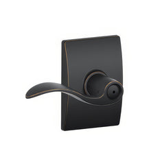 Schlage F40-ACC-CEN F-Series Accent Privacy Door Lever