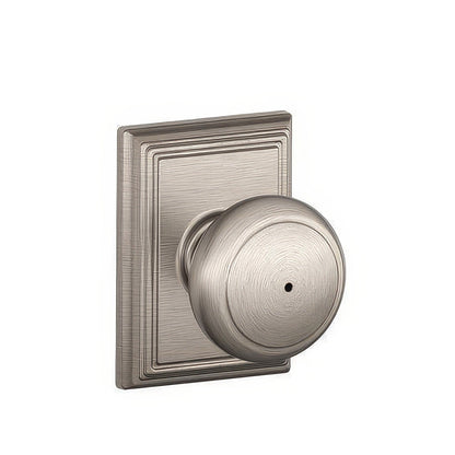 Schlage F40-AND-ADD F-Series Andover Privacy Door Knob