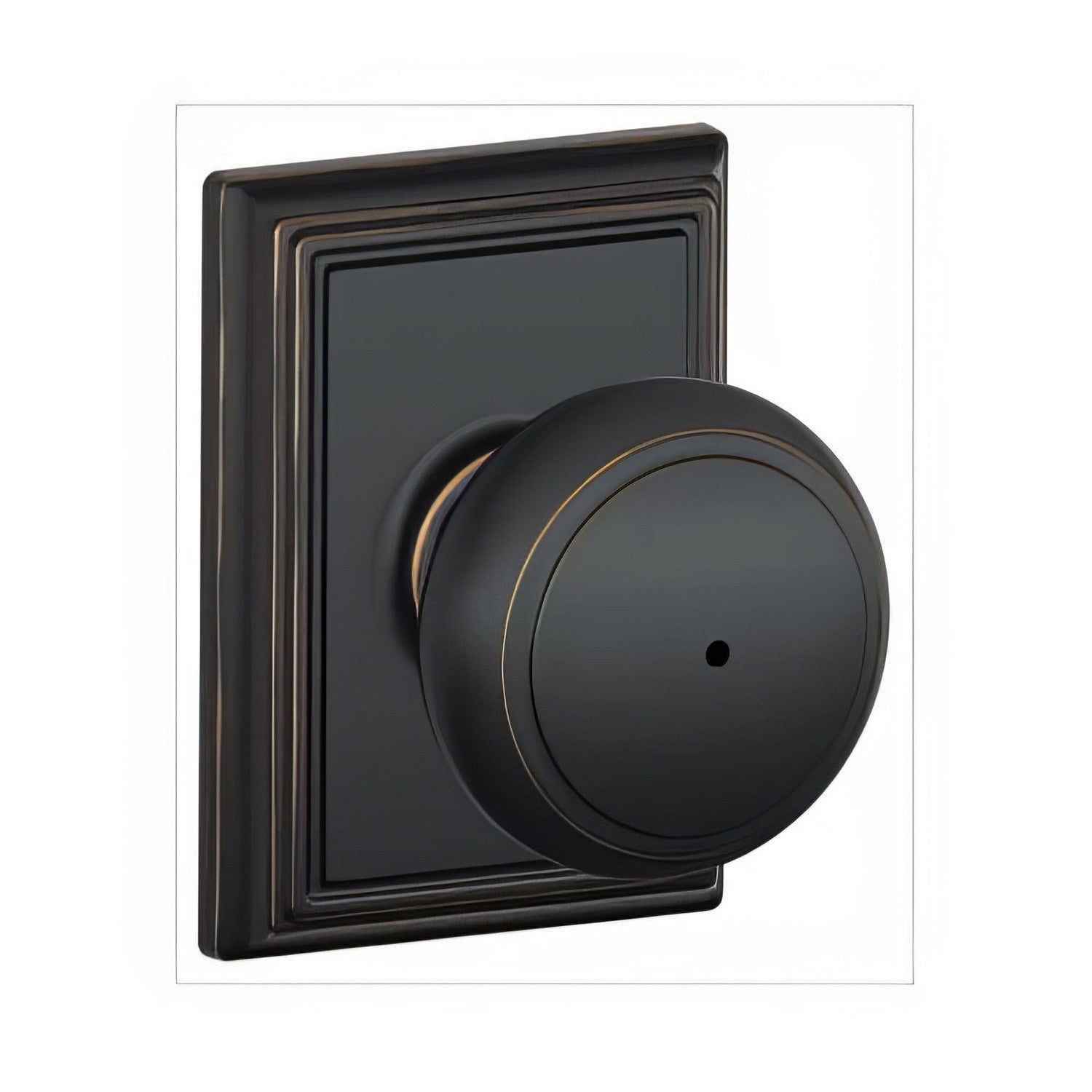 Schlage F40-AND-ADD F-Series Andover Privacy Door Knob
