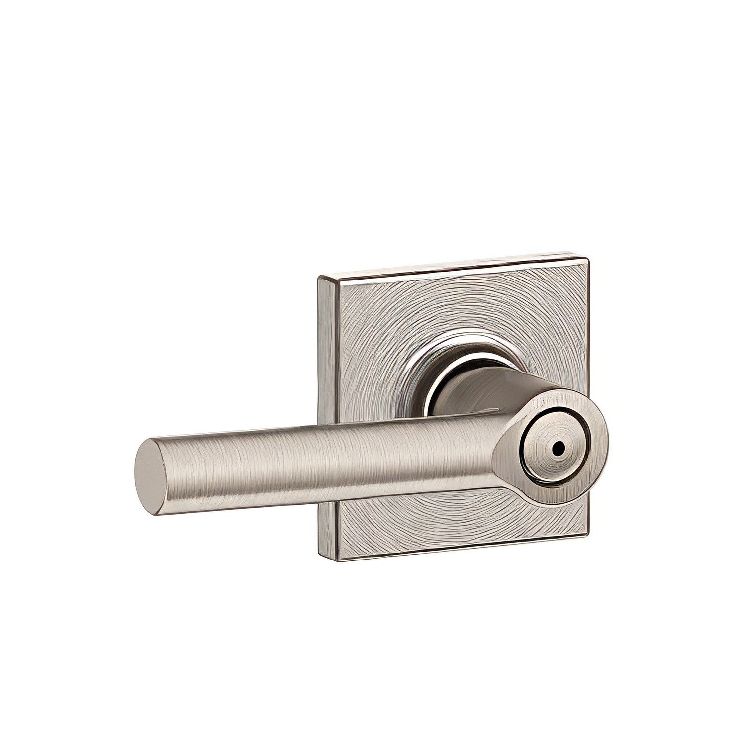 Schlage F40BRW-COL Broadway with Collins Rose Privacy Door Lever