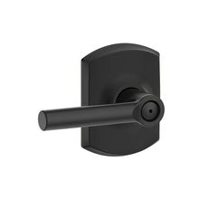 Schlage F40BRW-GRW Broadway with Greenwich Rose Privacy Door Lever Satin Nickel