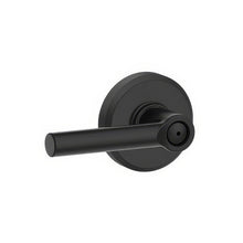 Schlage F40BRW622GSN Broadway with Greyson Rose Privacy Door Lever Matte Black.
