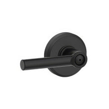 Schlage F40BRW622GSN Broadway with Greyson Rose Privacy Door Lever Matte Black