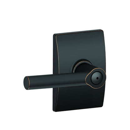 Schlage F40BRW-CEN Broadway with Century Rose Privacy Door Lever.