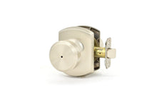 Schlage F40BWE-GRW Bowery with Greenwich Rose Privacy Door Knob