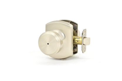 Schlage F40BWE-GRW Bowery with Greenwich Rose Privacy Door Knob