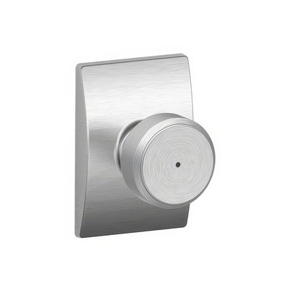 Schlage F40BWE-CEN Bowery with Century Rose Privacy Door Knob