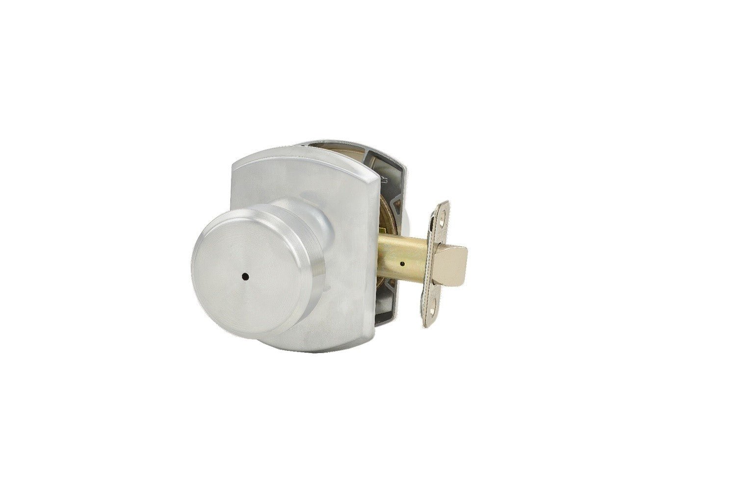 Schlage F40BWE-GRW Bowery with Greenwich Rose Privacy Door Knob