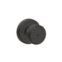 Schlage F40BWE-GSN Bowery with Greyson Rose Privacy Door Knob