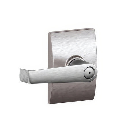 Schlage F40-ELA-CEN F-Series Elan Privacy Door Lever