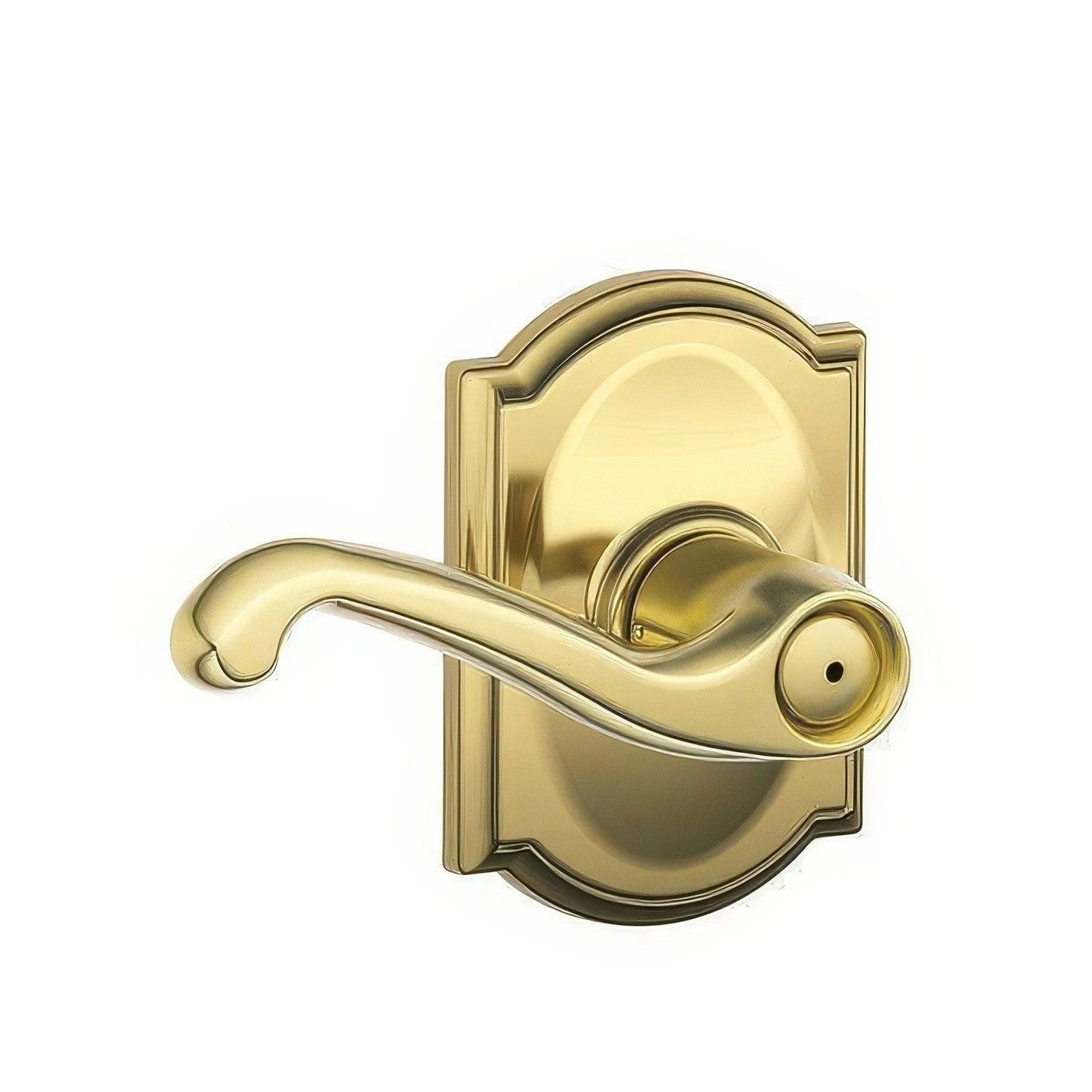 Schlage F40-FLA-CAM F-Series Flair Privacy Door Lever