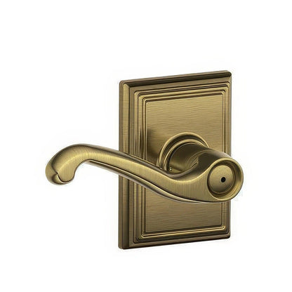 Schlage F40-FLA-ADD F-Series Flair Privacy Door Lever