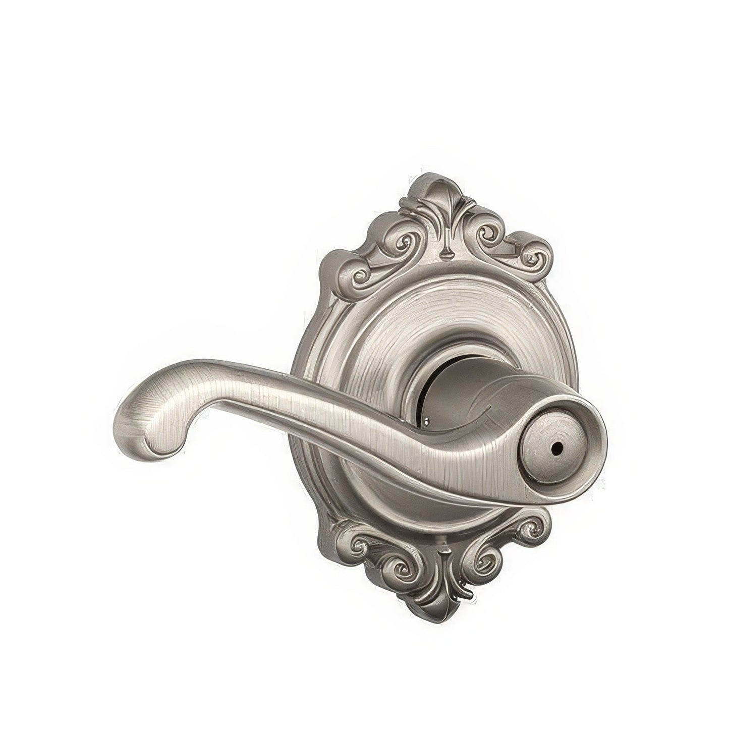 Schlage F40-FLA-BRK F-Series Flair Privacy Door Lever
