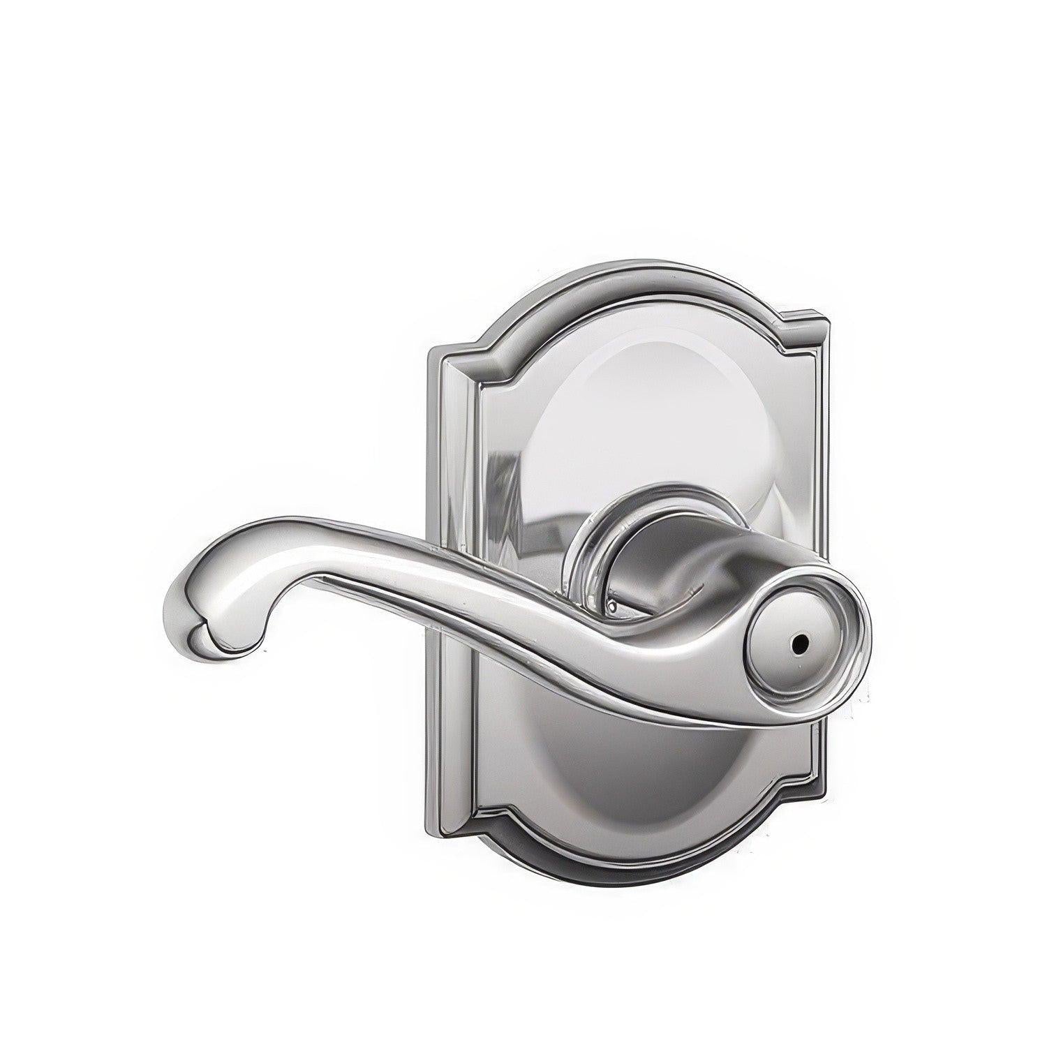Schlage F40-FLA-CAM F-Series Flair Privacy Door Lever