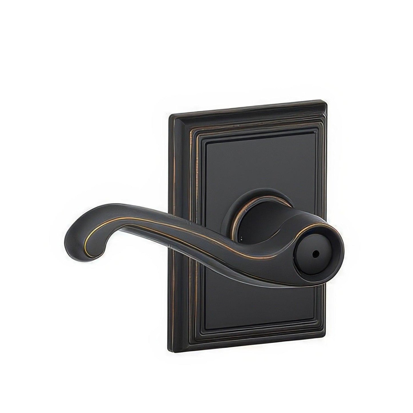 Schlage F40-FLA-ADD F-Series Flair Privacy Door Lever