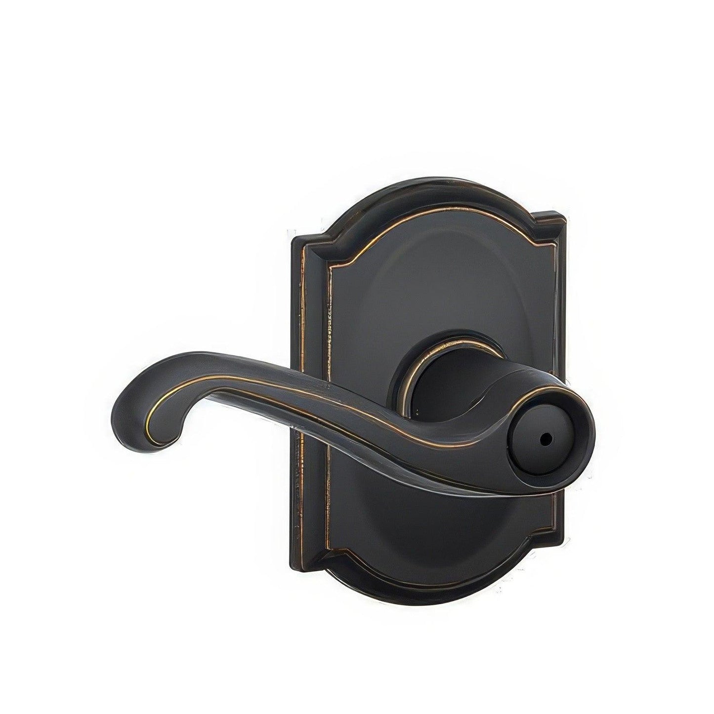 Schlage F40-FLA-CAM F-Series Flair Privacy Door Lever