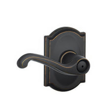 Schlage F40-FLA-CAM F-Series Flair Privacy Door Lever