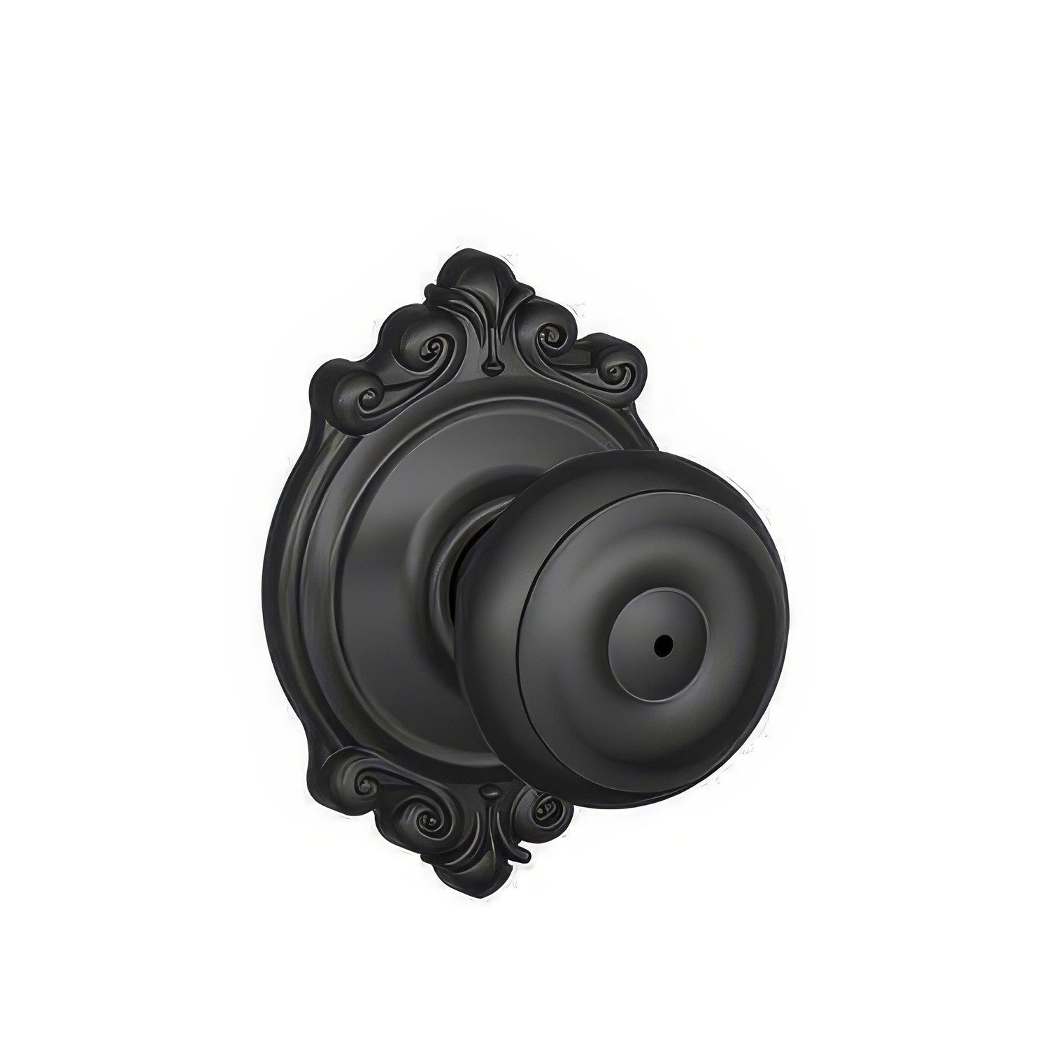 Schlage F40-GEO-BRK F-Series Georgian Privacy Door Knob