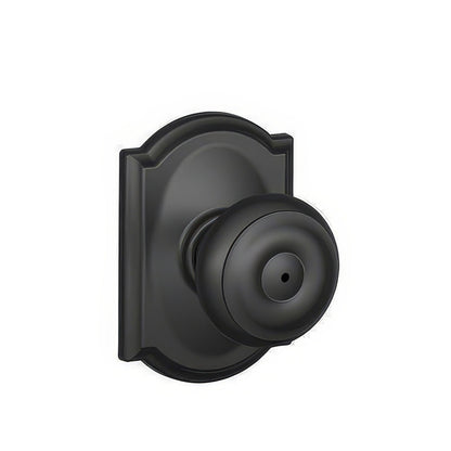 Schlage F40-GEO-CAM F-Series Georgian Privacy Door Knob