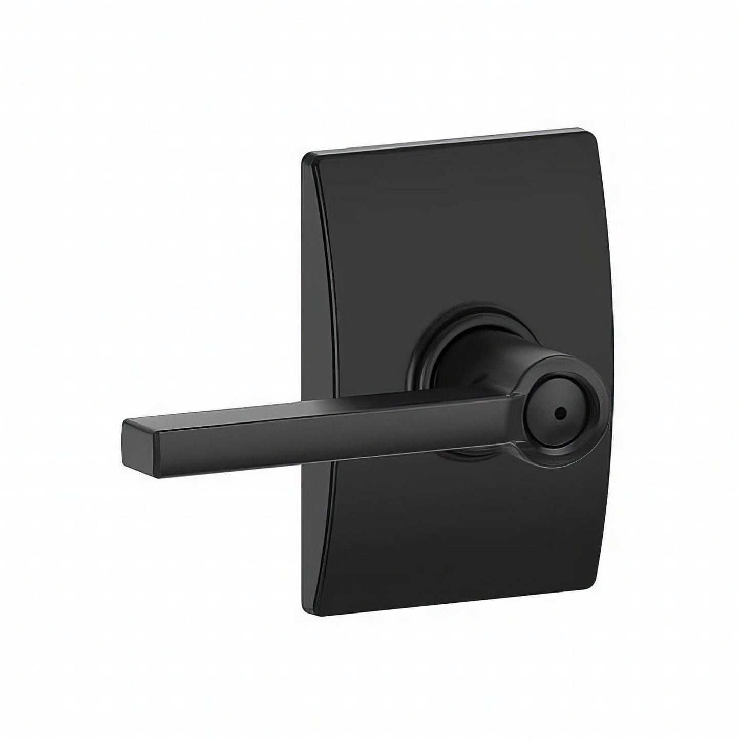 Schlage F40-LAT-CEN F-Series Latitude Privacy Door Lever