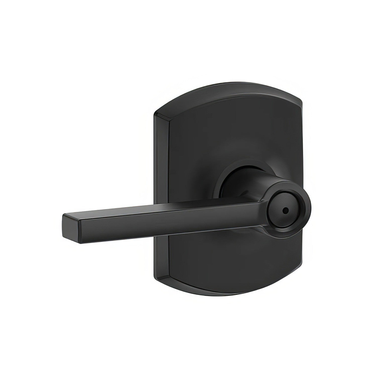 Schlage F40LAT-GRW Latitude with Greenwich Rose Privacy Door Lever