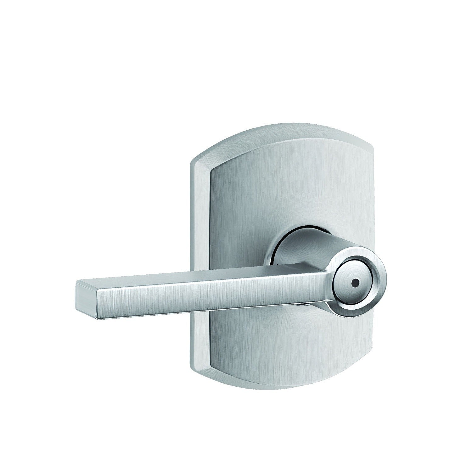 Schlage F40LAT-GRW Latitude with Greenwich Rose Privacy Door Lever