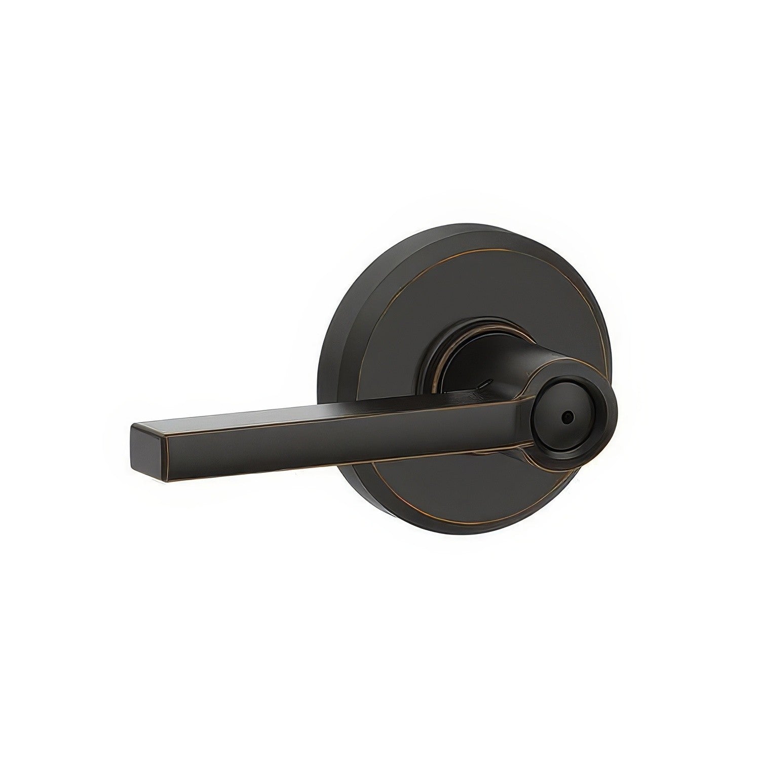 Schlage F40LAT-GSN Latitude with Greyson Rose Privacy Door Lever