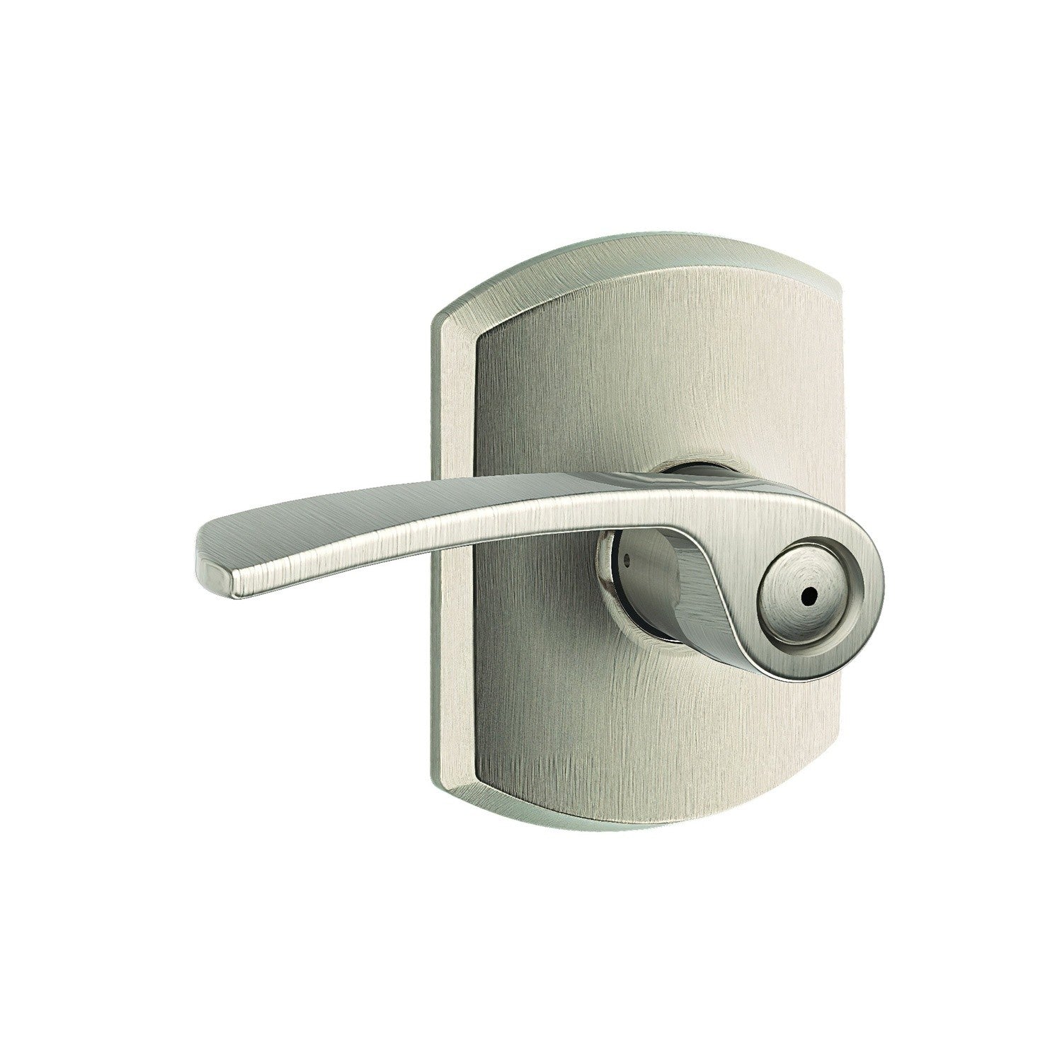 Schlage F40MER-GRW Merano with Greenwich Rose Privacy Door Lever