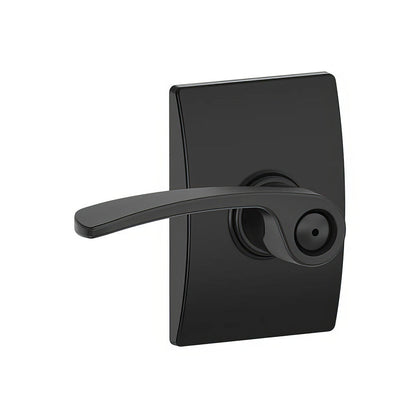 Schlage F40-MER-CEN F-Series Merano Privacy Door Lever