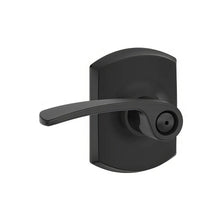 Schlage F40MER-GRW Merano with Greenwich Rose Privacy Door Lever